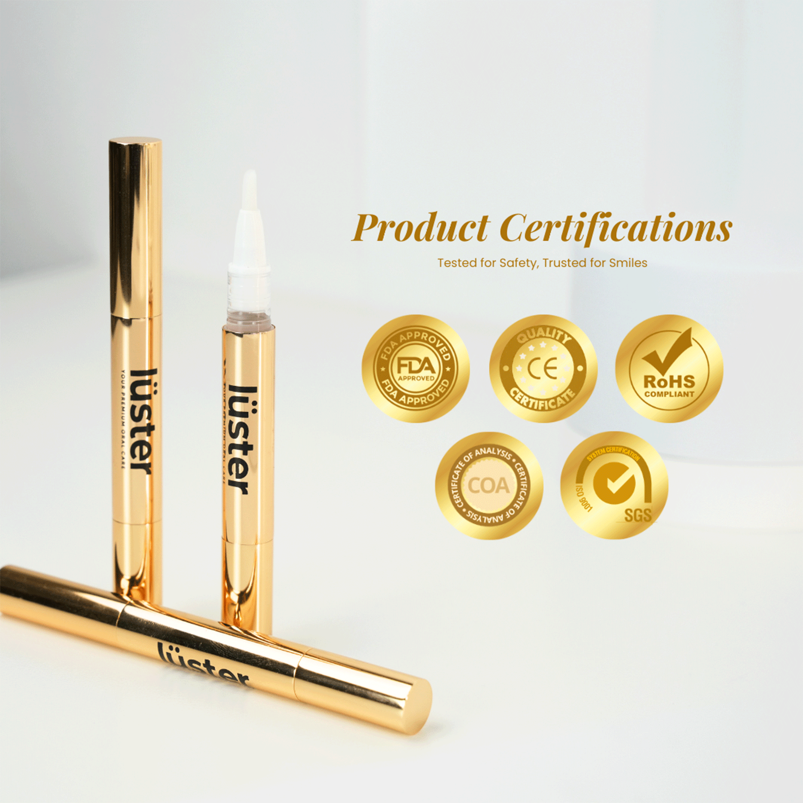 LUSTER PEROXISHINE 35+ GEL PEN