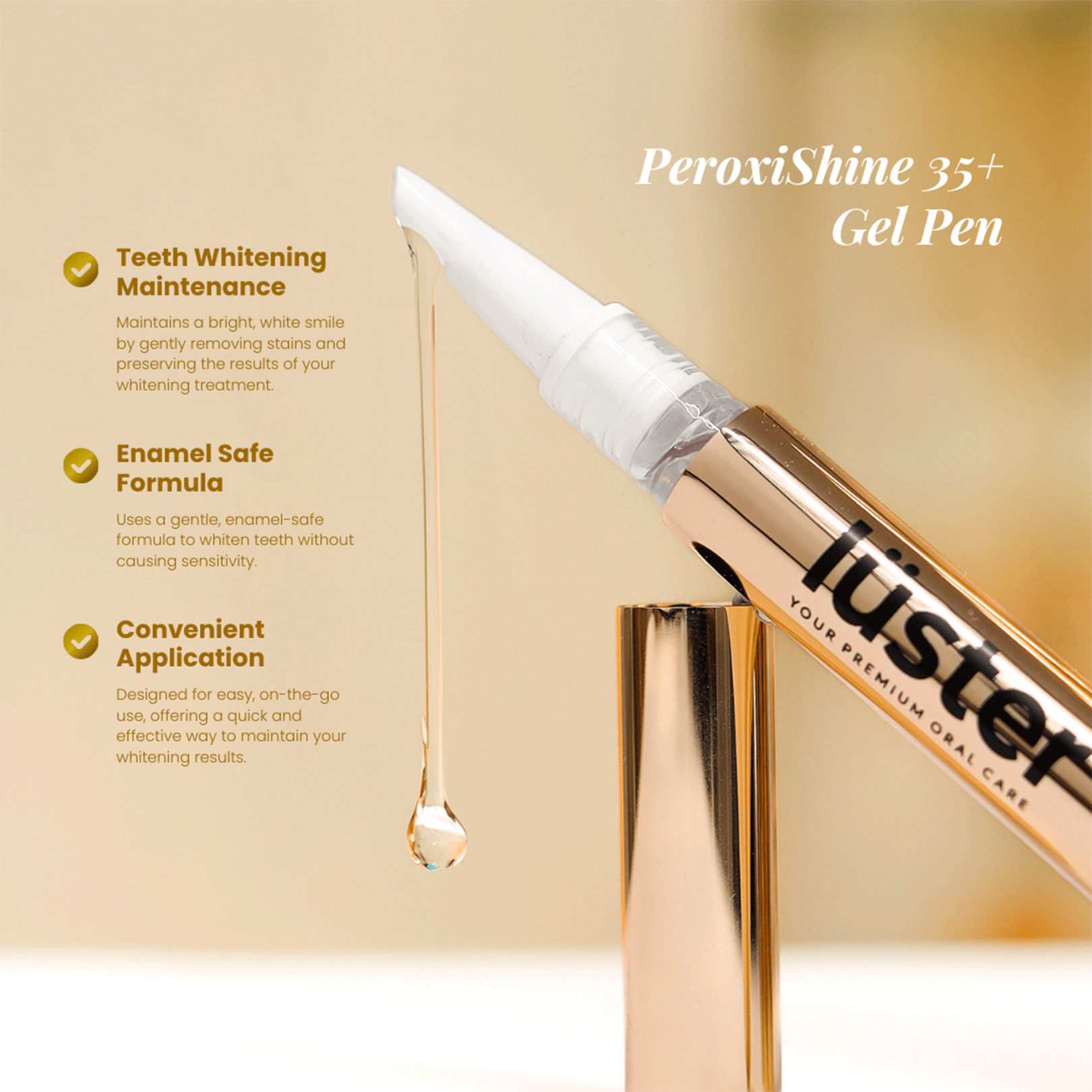 LUSTER PEROXISHINE 35+ GEL PEN