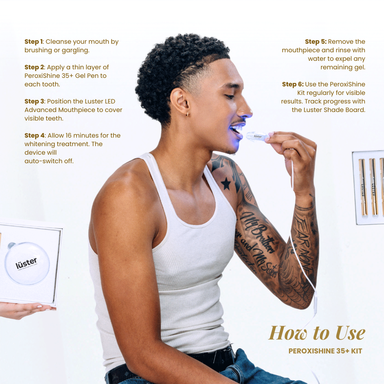 LUSTER PEROXISHINE 35+ KIT