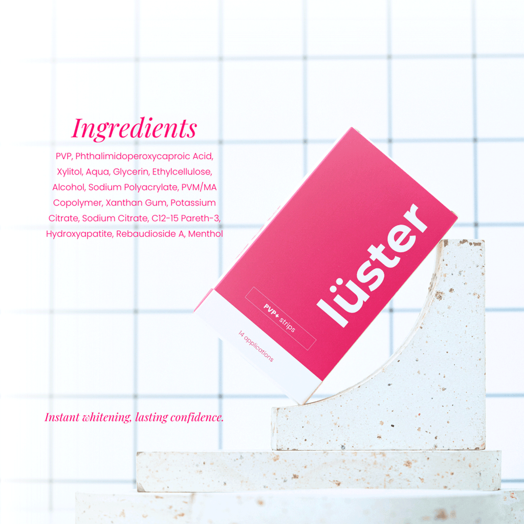 PVP+ TEETH WHITENING STRIPS