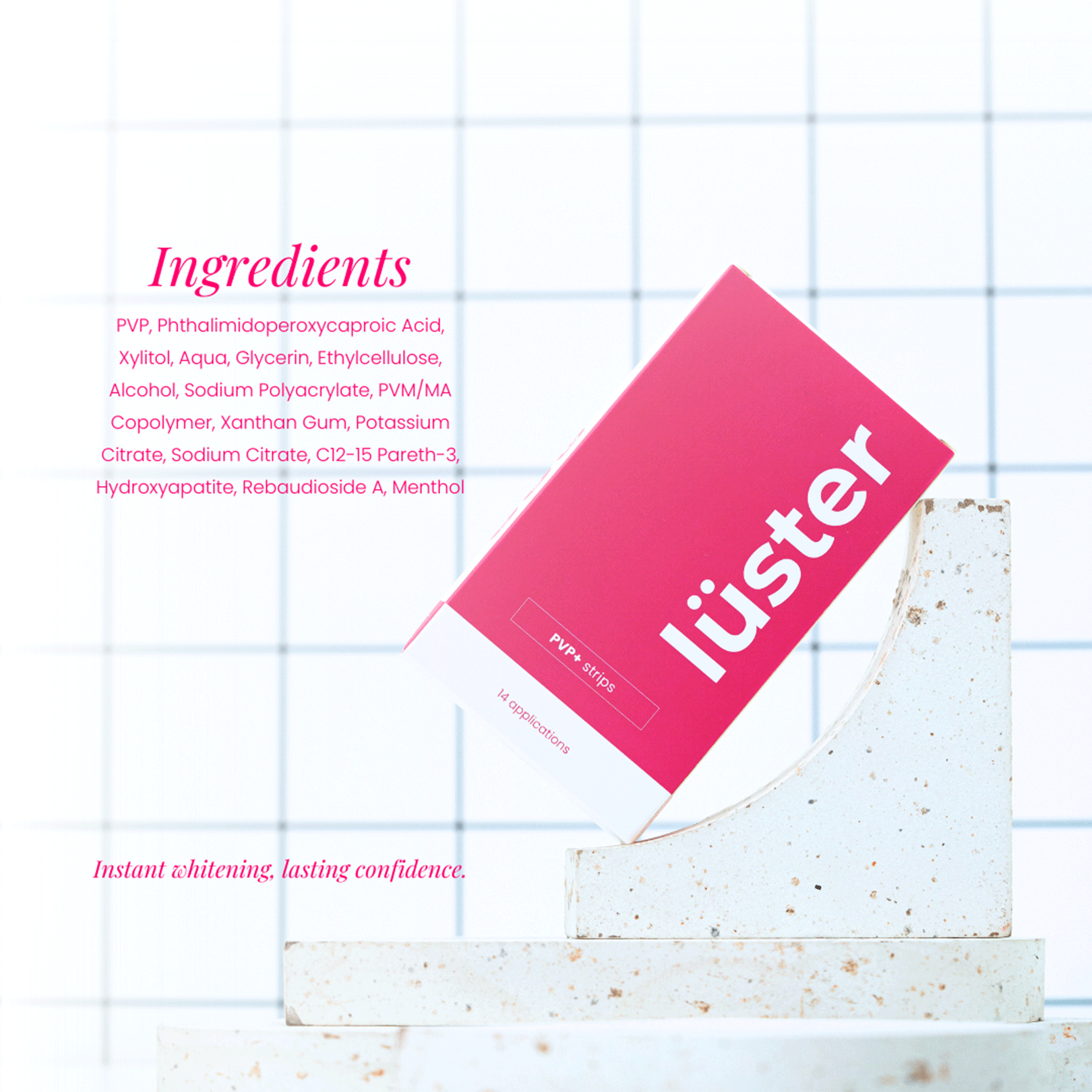 PVP+ TEETH WHITENING STRIPS